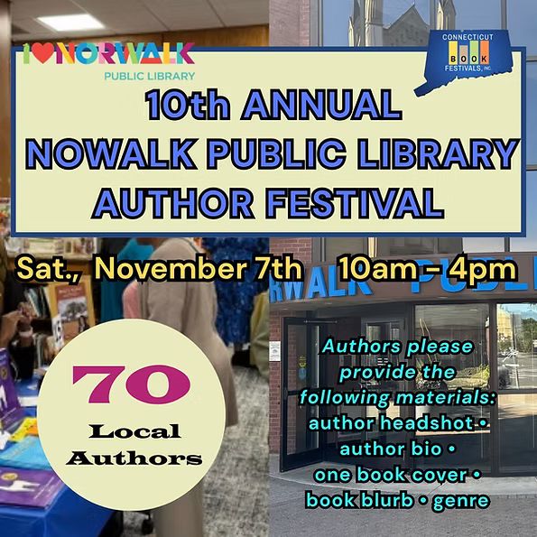 Add for 10/17 Author Festival
